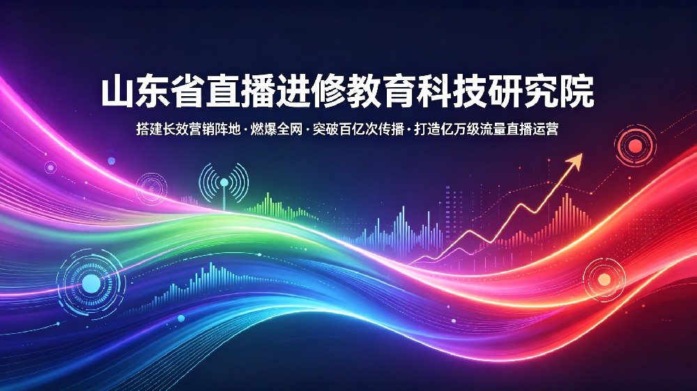 锚科研立标准 深耕实体赋能|山东省级直播研究院打造国内创始人 IP 产业青岛样板
